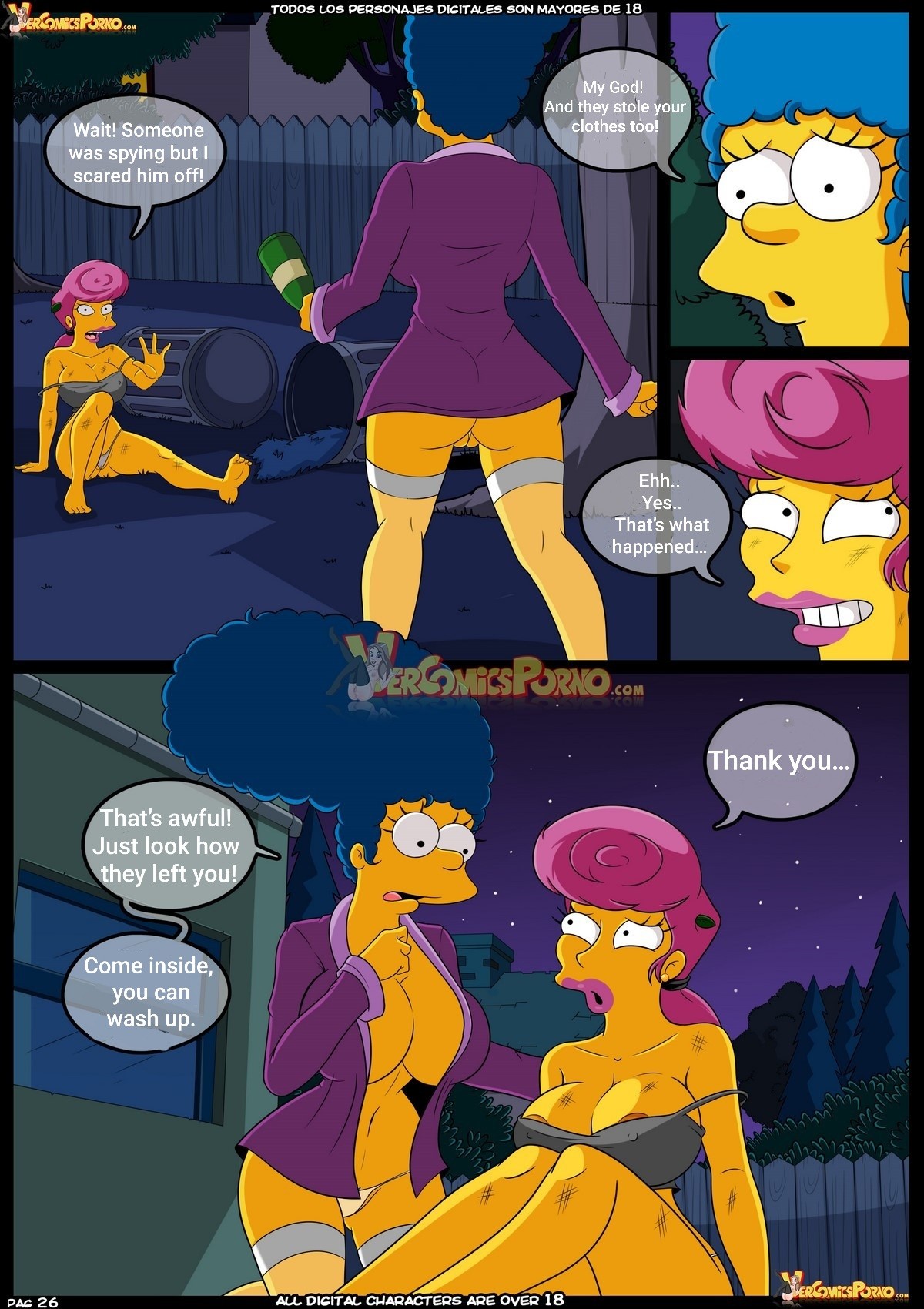 Marge Simpson And Wanda Porn Comic english 05