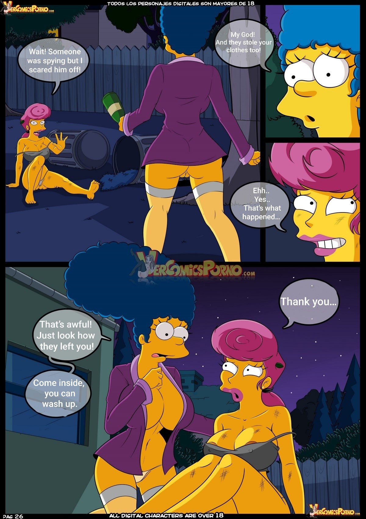 Comic porno de los simson vielas costumbres 9