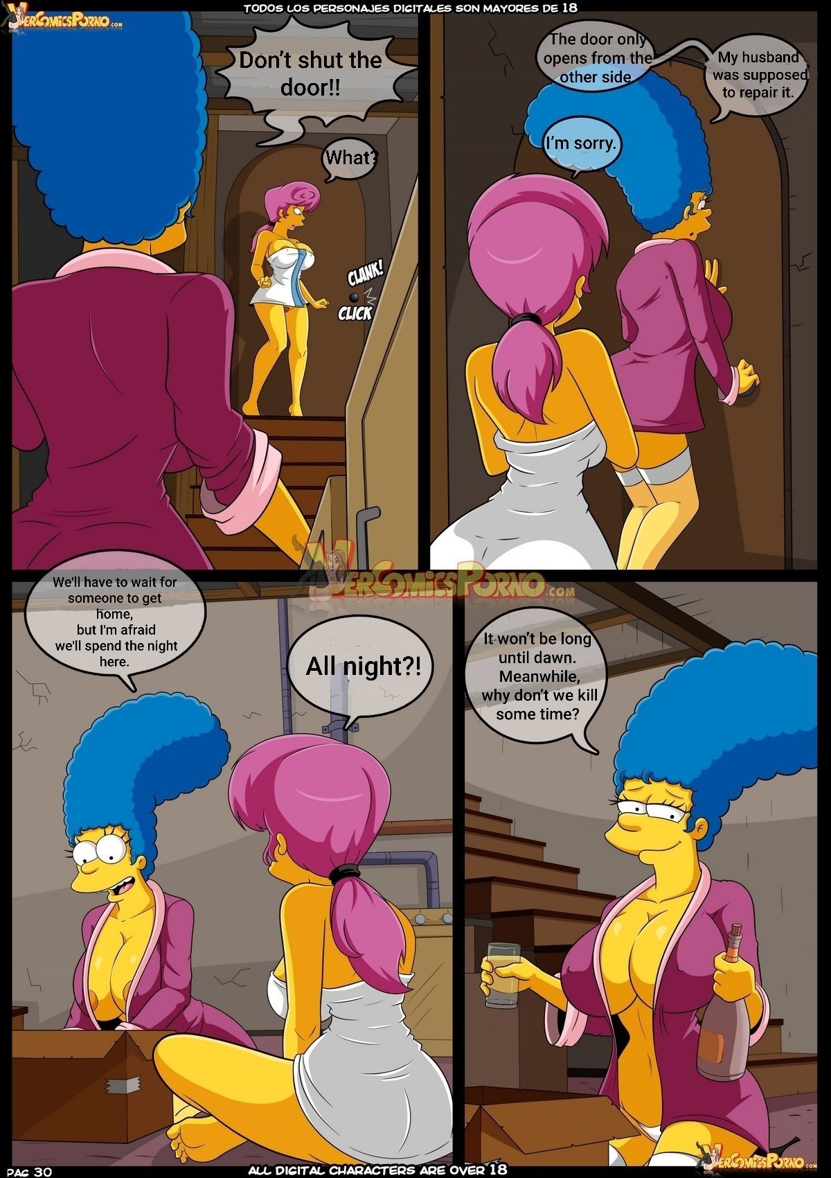 Marge Simpson And Wanda Porn Comic english 09
