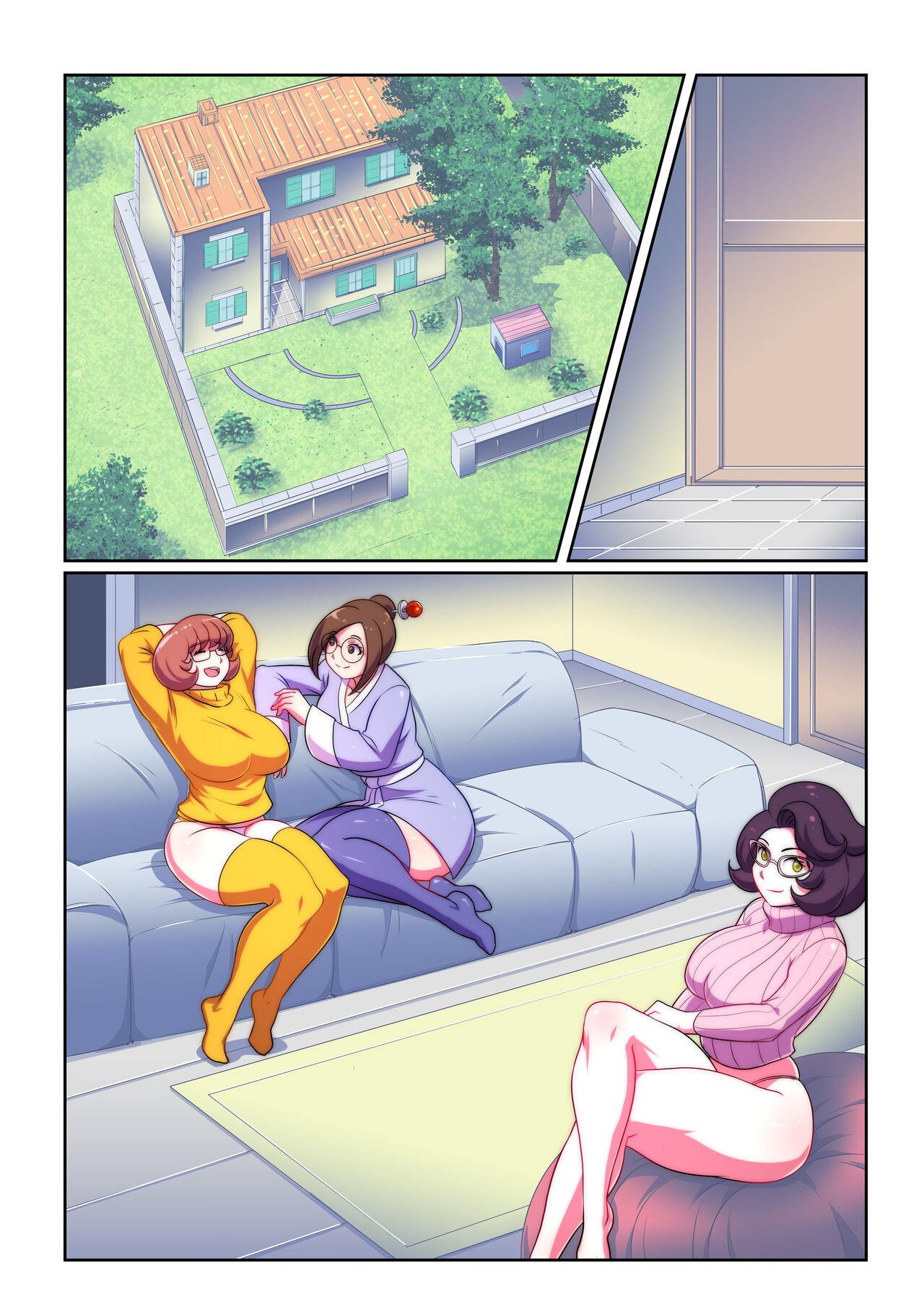 Mei, Velma, Wicke!  Porn Comic english 01