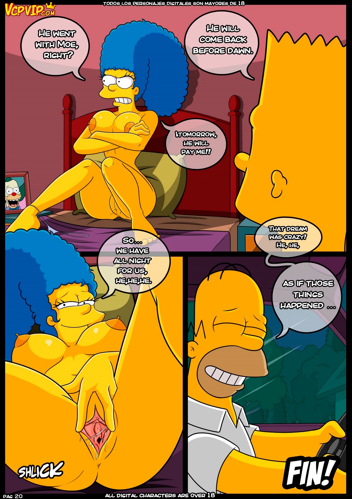 Mum The Simpsons Porn Comic english 21