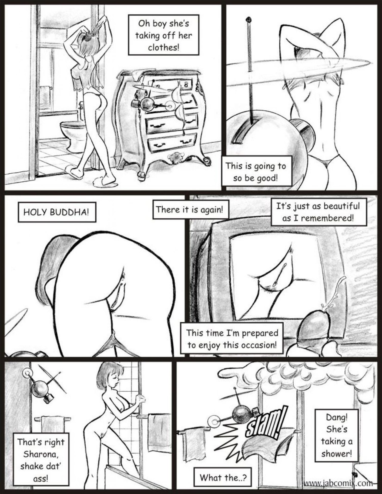 My Hot Ass Neighbor Part 1: The Girl Next Door Porn Comic english 05
