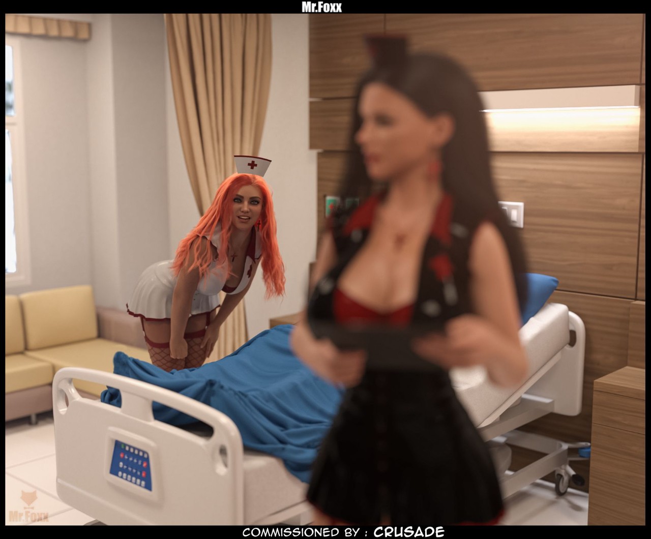 Naughty Nurses Porn Comic english 07