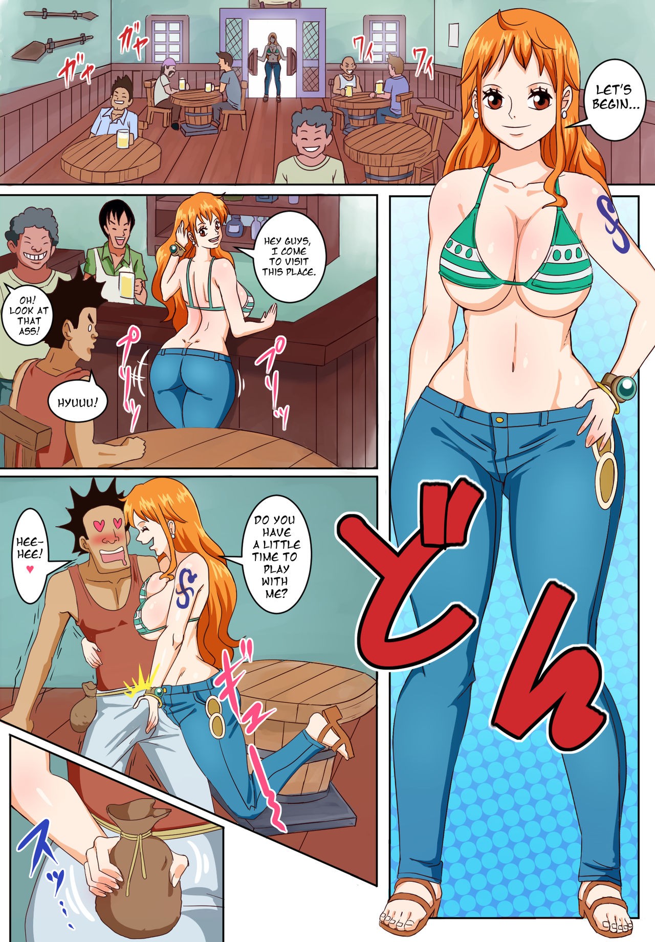 Pirate Girls At The Bar  Porn Comic english 03