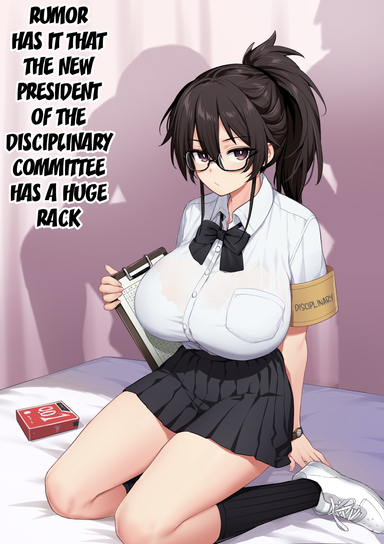 Rumor Has It That The New President Of The Disciplinary Committee Has a Huge Rack Porn Comic english 01