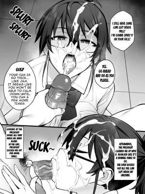 Rumor Has It That The New President Of The Disciplinary Committee Has a Huge Rack Porn Comic english 11