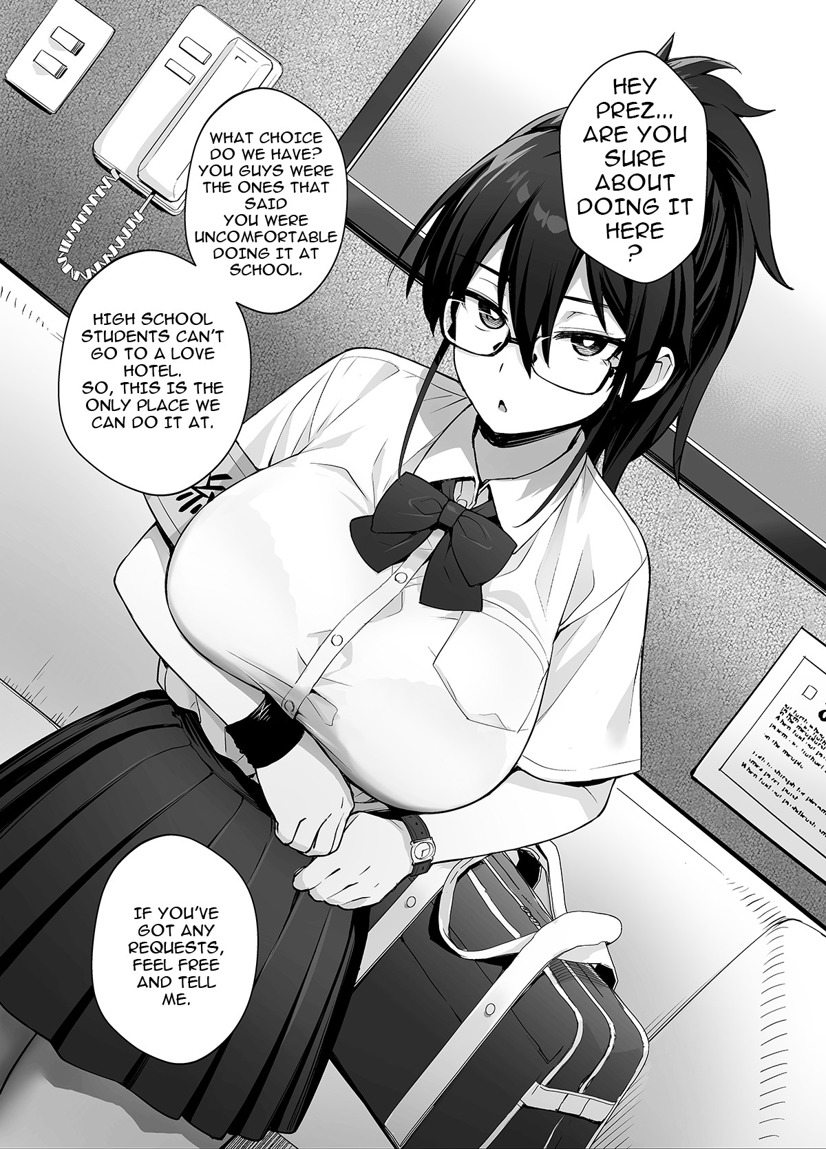 Rumor Has It That The New President Of The Disciplinary Committee Has a Huge Rack Porn Comic english 41