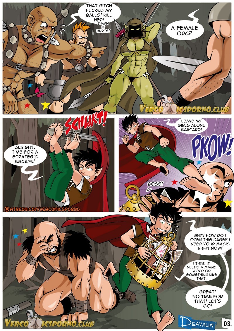 Sexsword Legends Porn Comic english 04