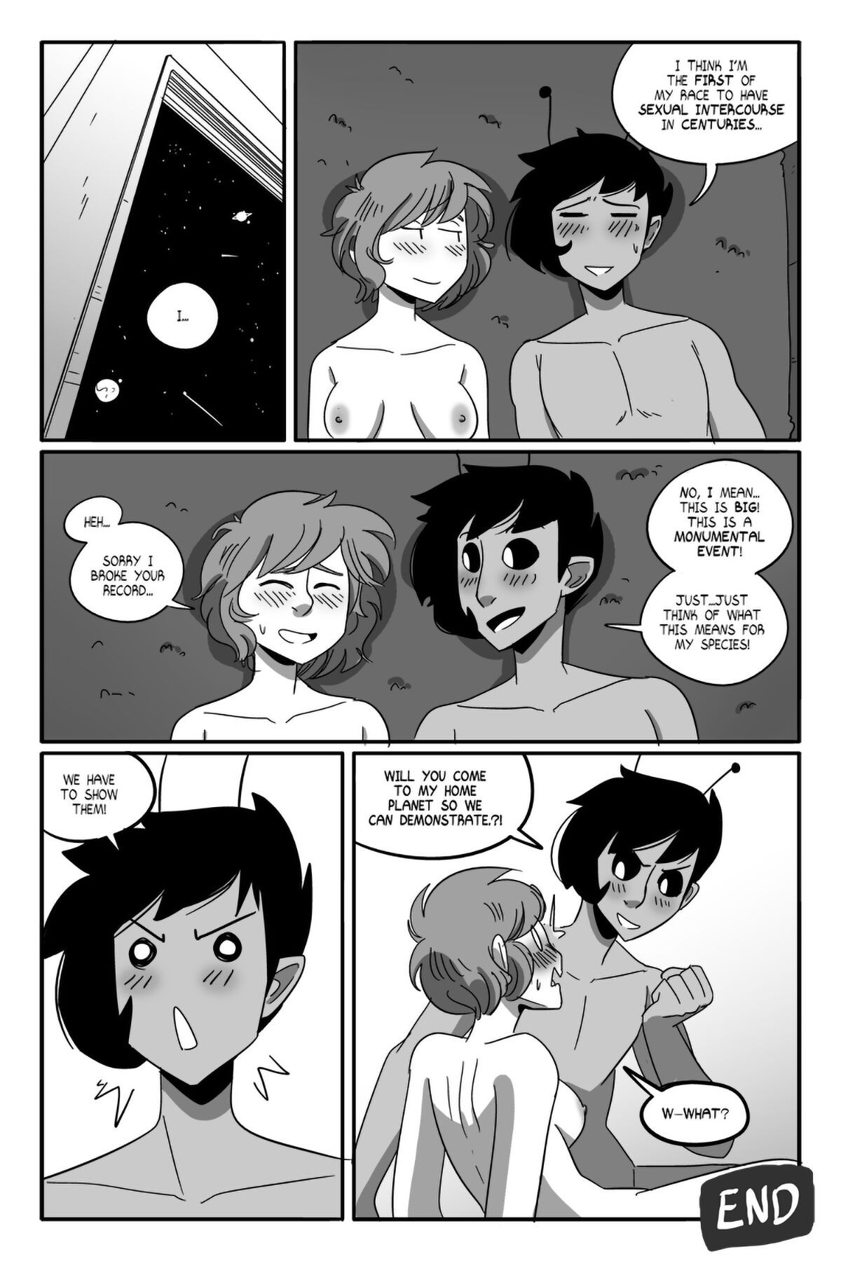 Space Rendezvous Porn Comic english 18