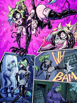 Symbiote Catgirl Porn Comic english 02