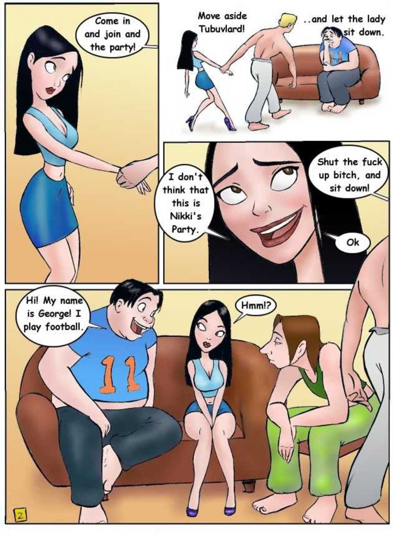 The Wrong House Part 1 Porn Comic english 02