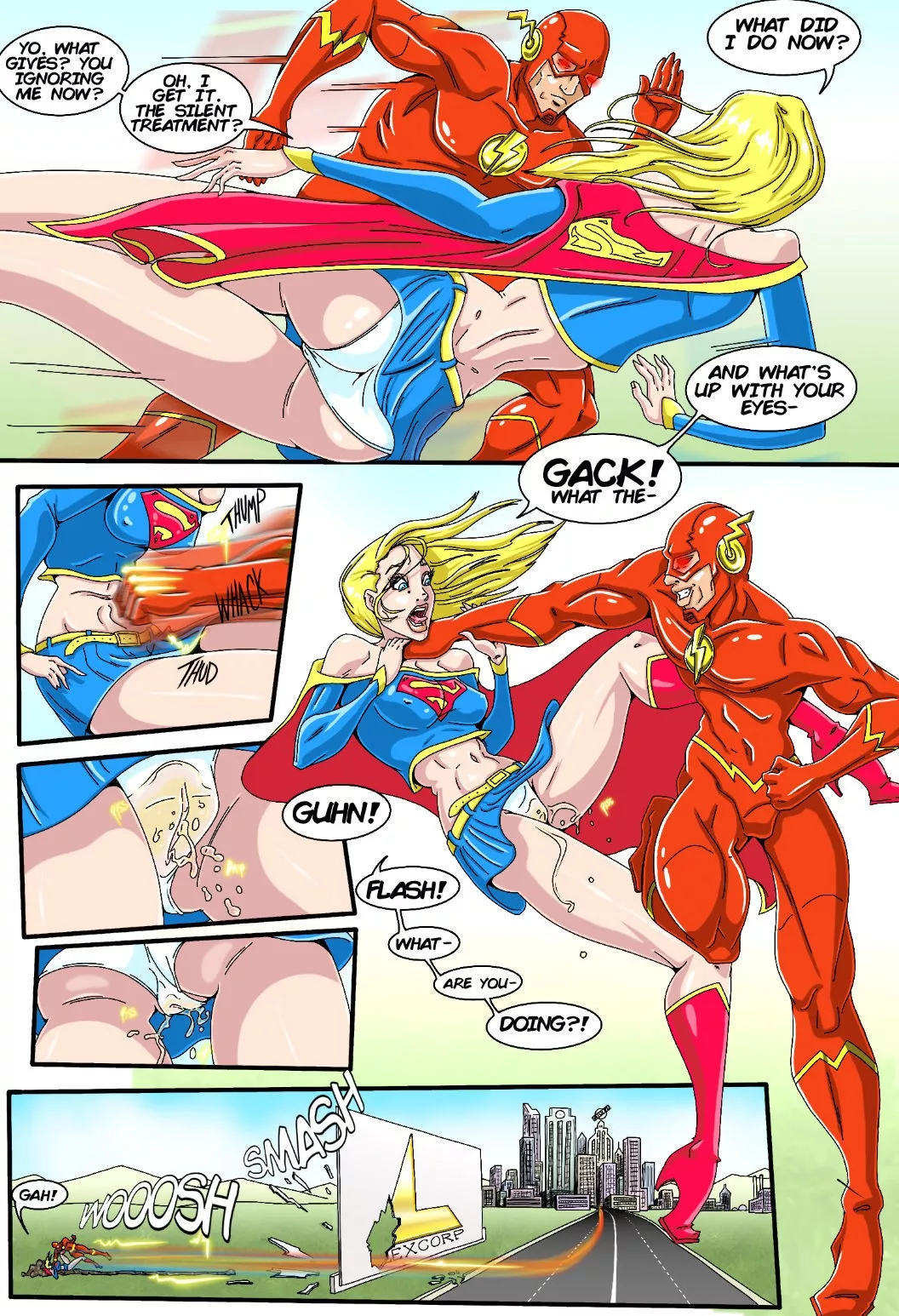 True Injustice: Supergirl Part 2 Porn Comic english 05 - Porn Comic