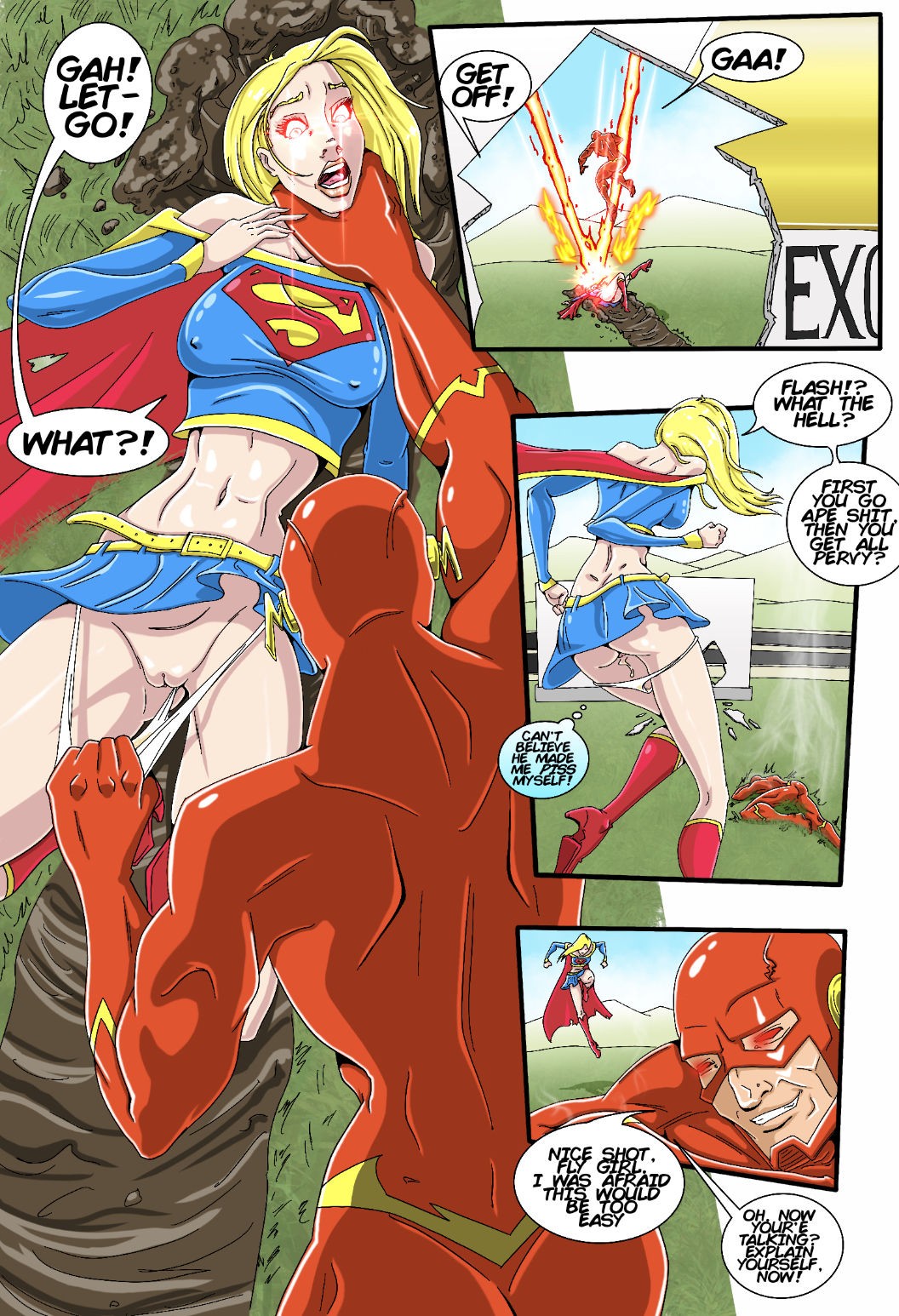 True Injustice: Supergirl Part 2 Porn Comic english 07