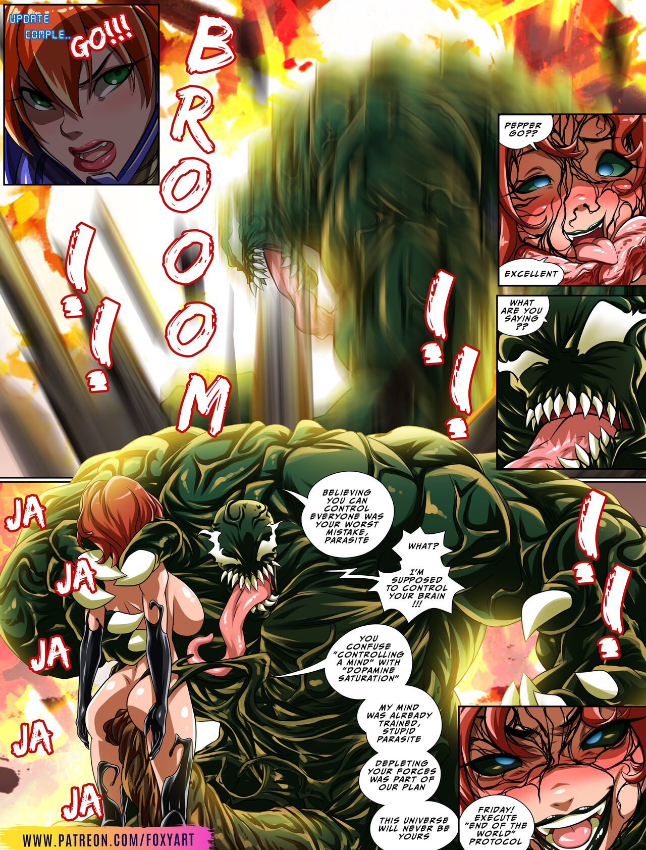 Venom: What if...? Sex Multiverse Porn Comic english 53