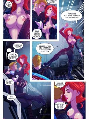 Widow’s Downtime Porn Comic english 08