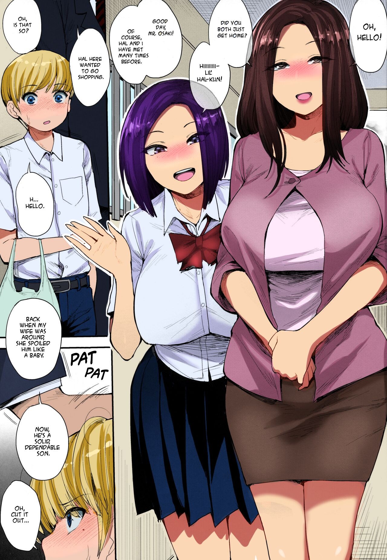 A Succubus’ Neighbor Porn Comic english 02