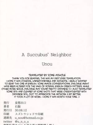 A Succubus’ Neighbor Porn Comic english 30