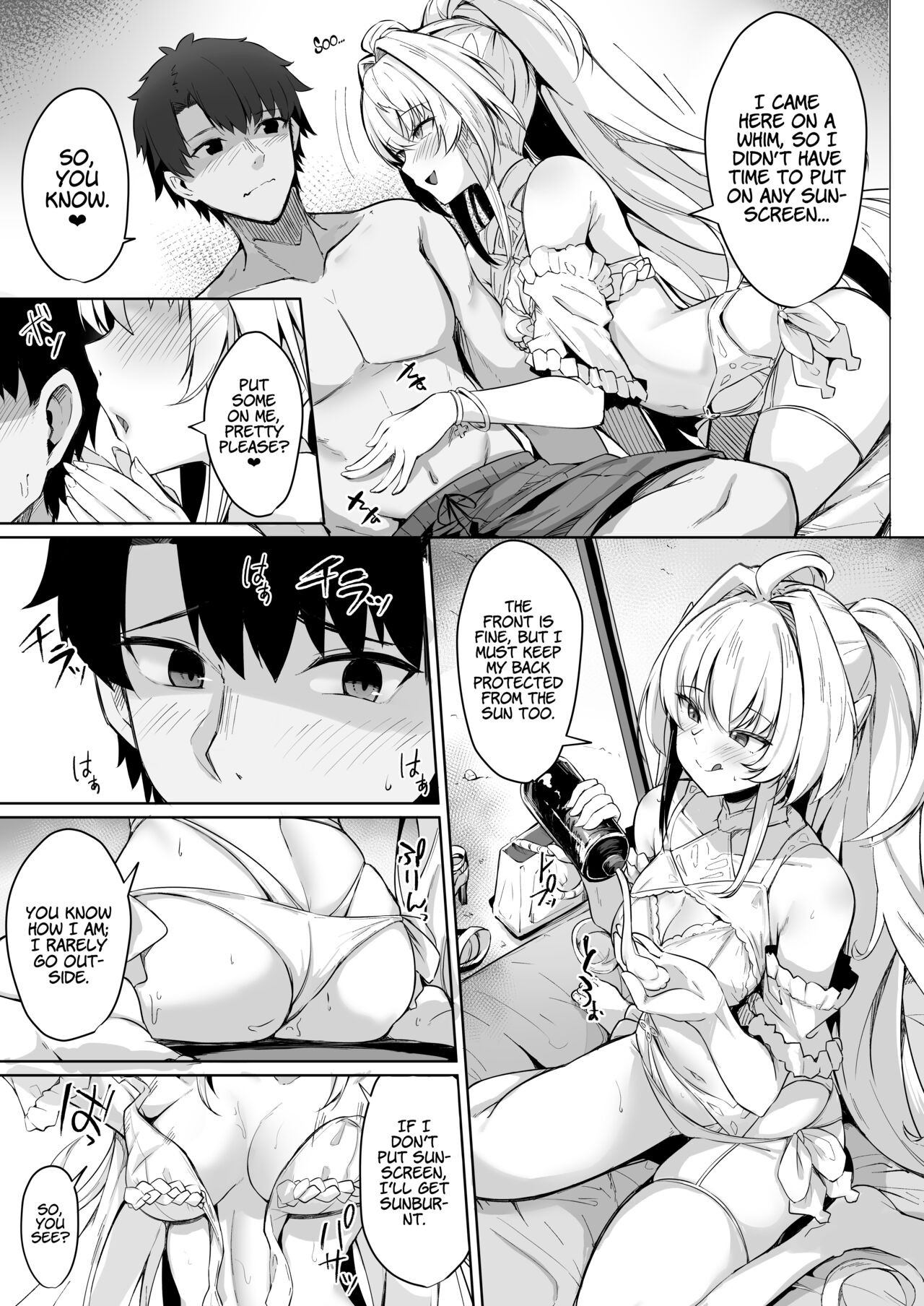 Chaldea Midsummer Vacation Lady: Avalon Edition Porn Comic english 04