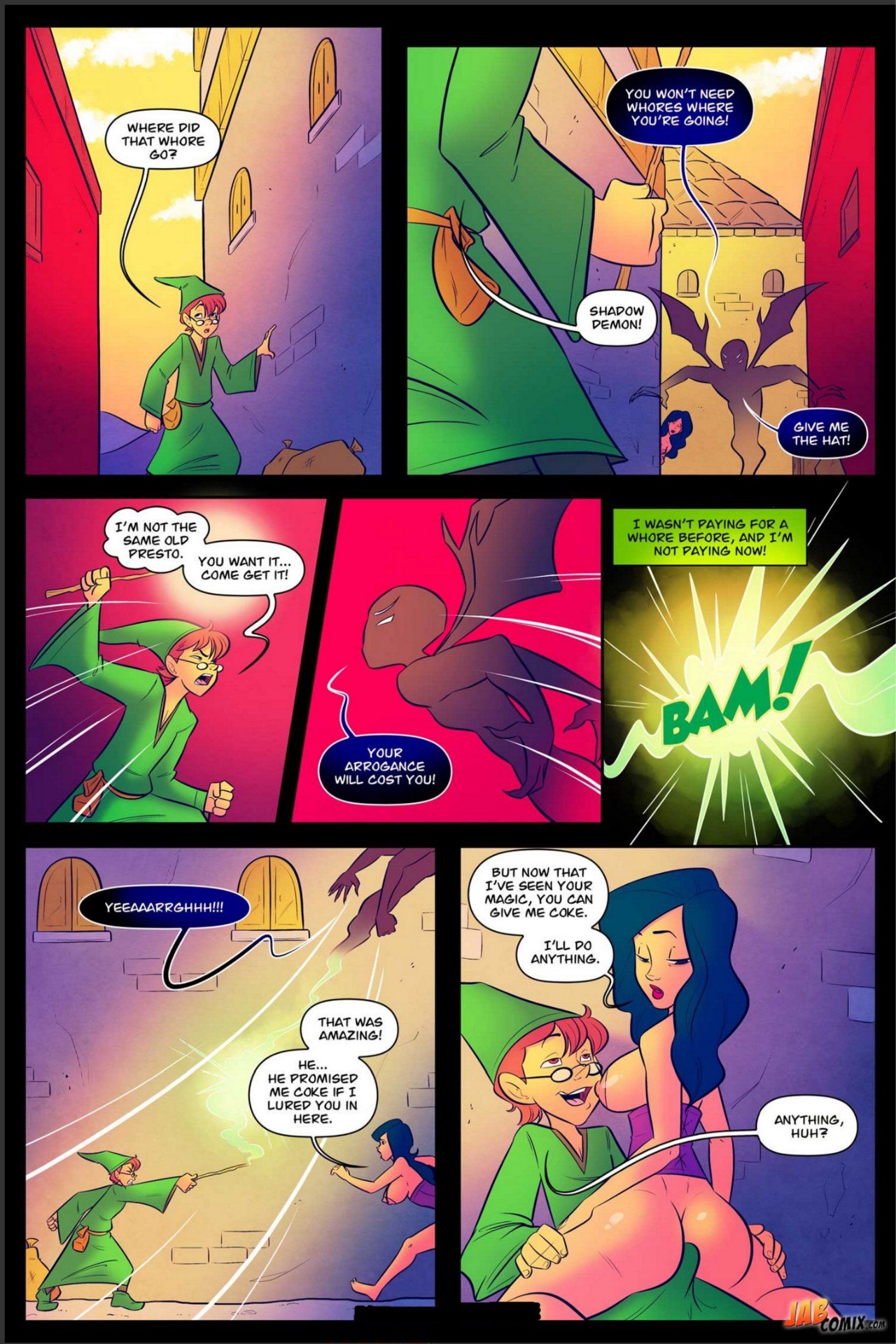 Da’Younguns And Dragon Part 2 Porn Comic english 07