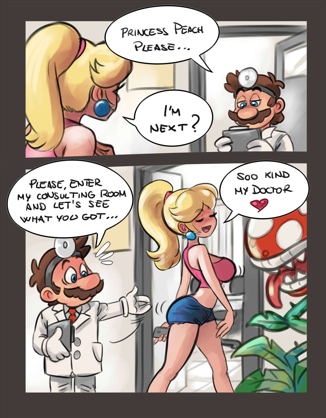 Dr. Mario xXx: Second Opinion Porn Comic english 04