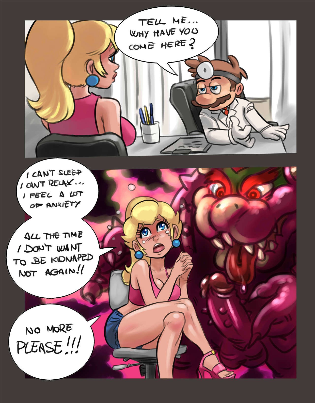 Dr. Mario xXx: Second Opinion Porn Comic english 05