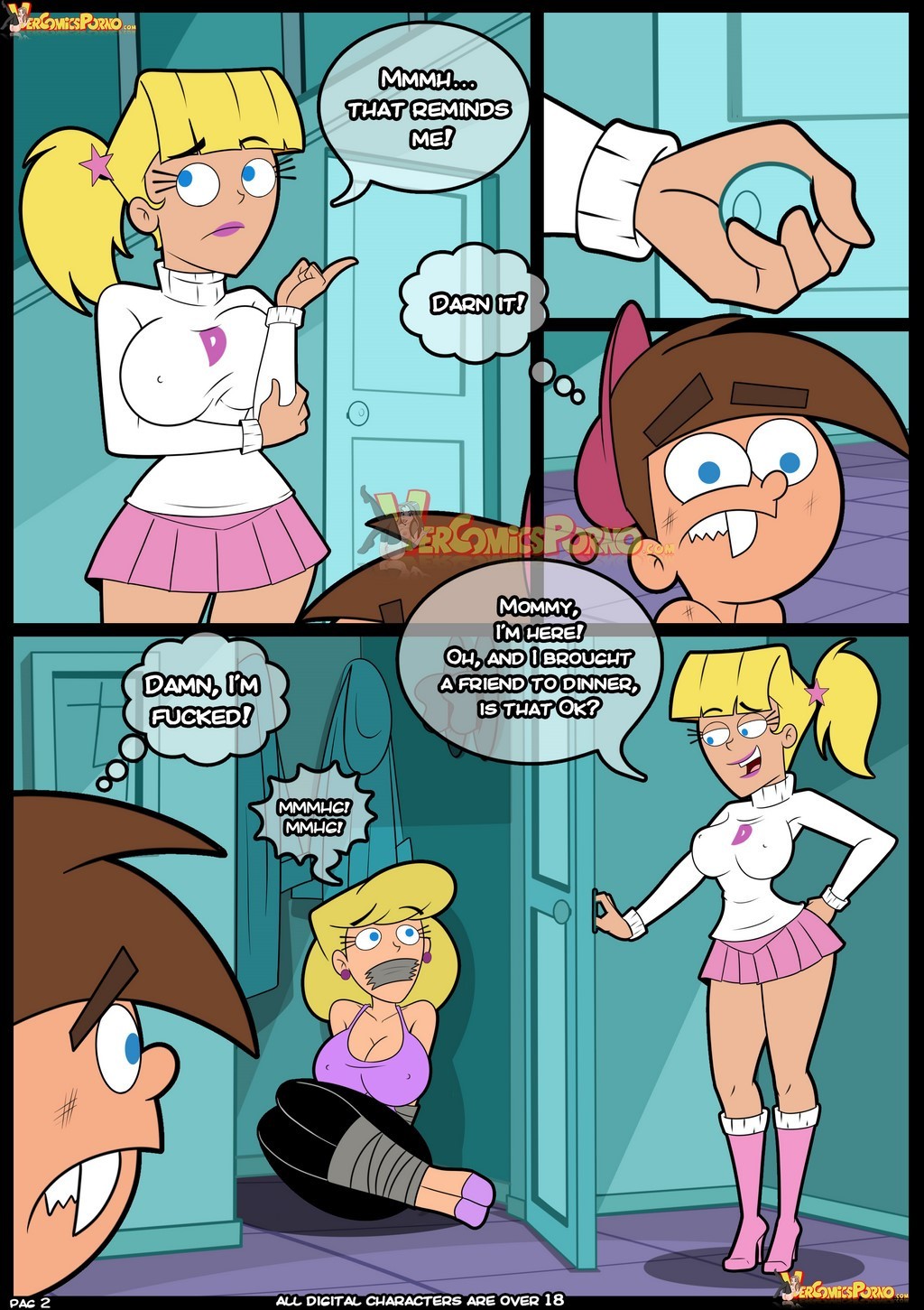Fairly Odd Parents: Rompiendo Reglas Part 6 Porn Comic english 03