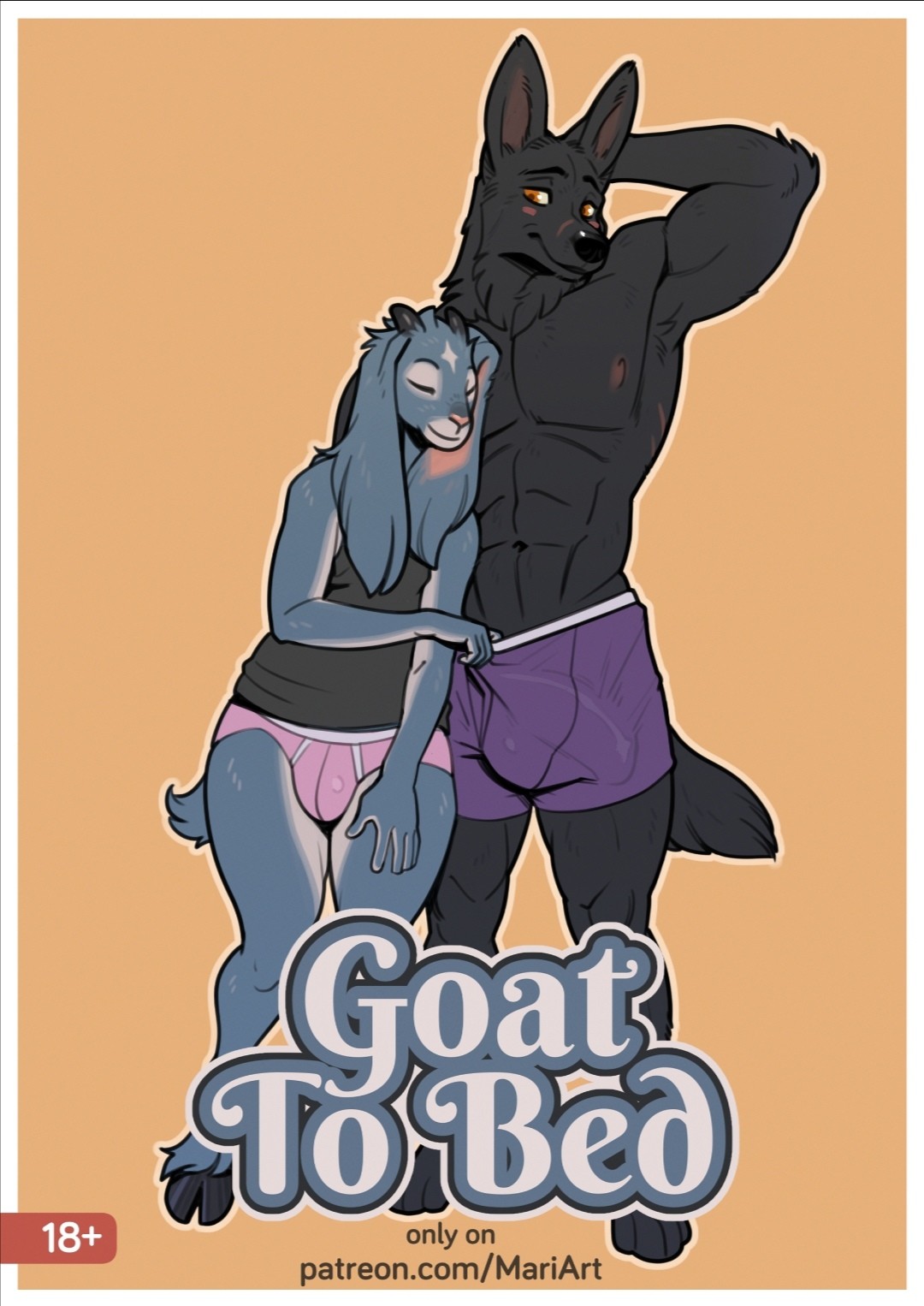 Goat To Bed Porn Comic english 01