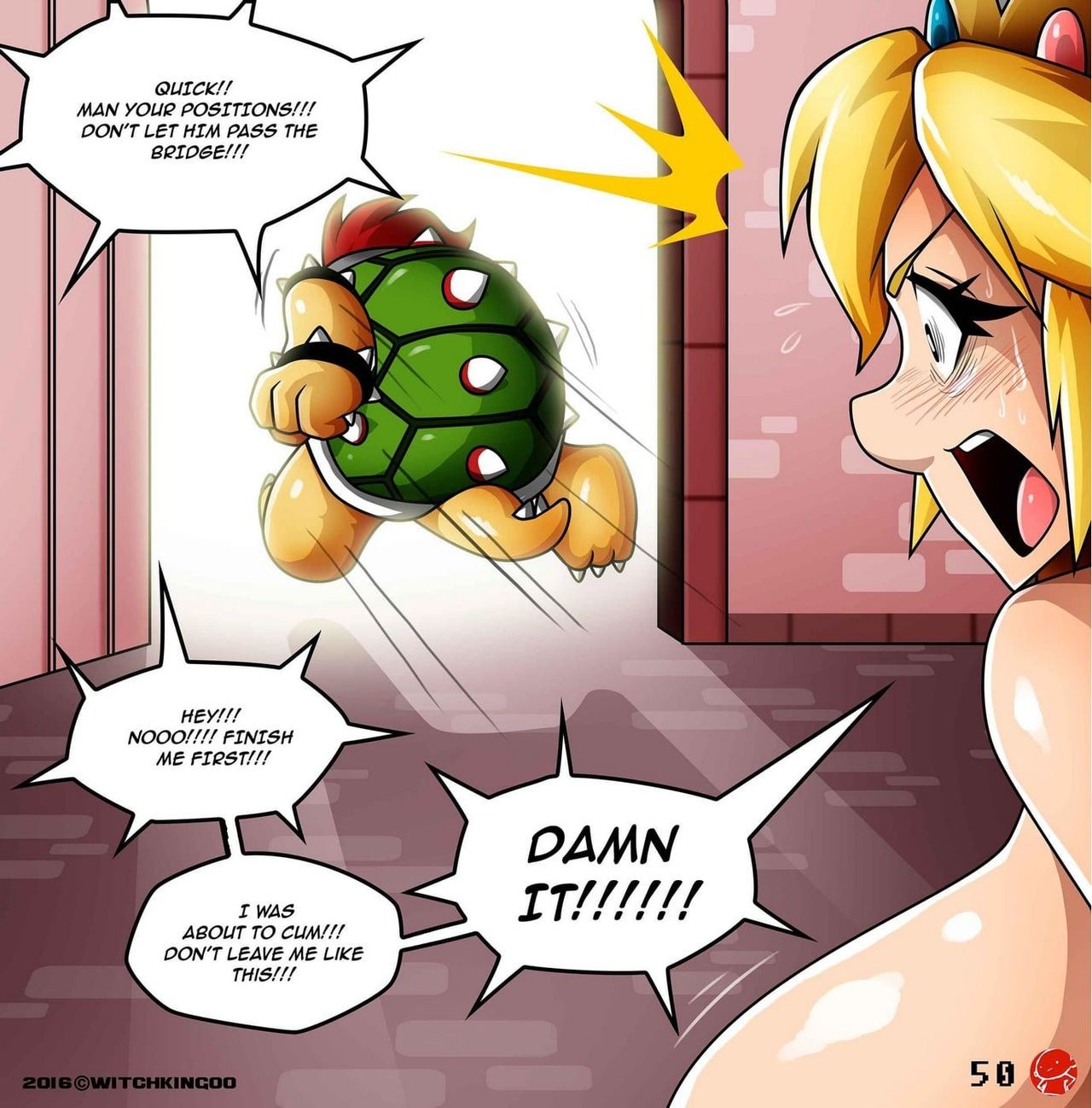 Help Me Mario! The Prequel Porn Comic english 51