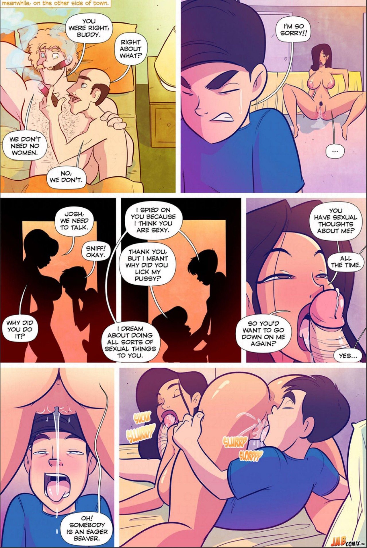 Keeping It Up With The Joneses Part 1 Porn Comic english 16