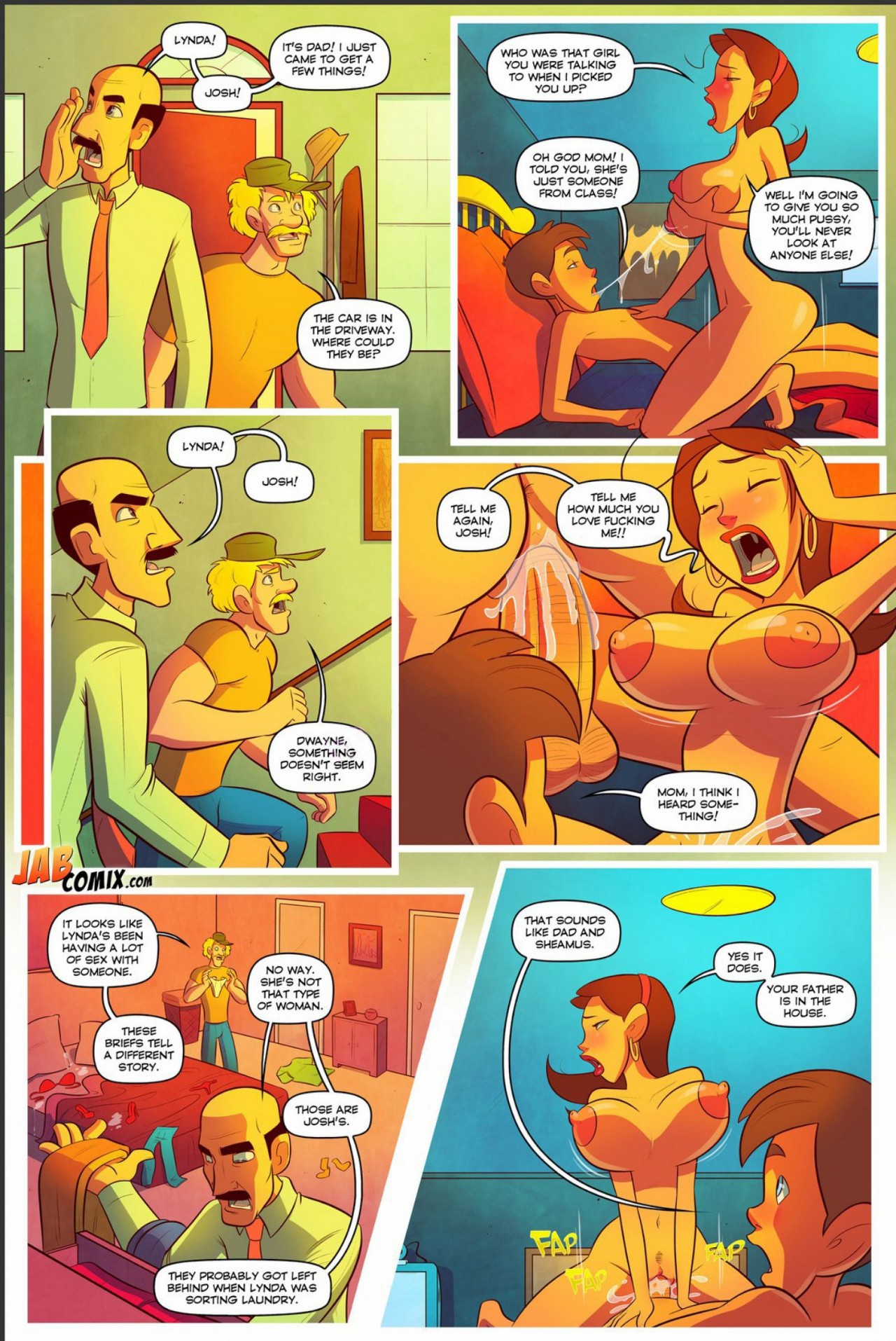 Keeping It Up With The Joneses Part 3 Porn Comic english 02