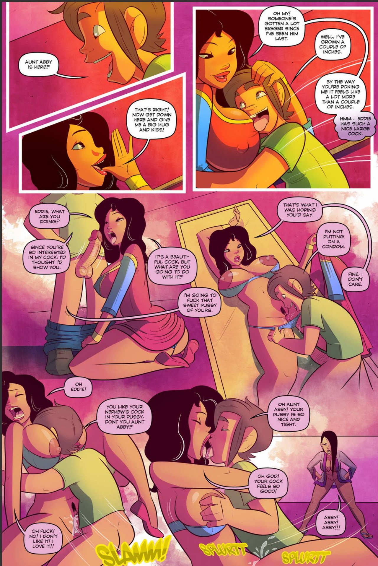 Keeping It Up With The Joneses Part 3 Porn Comic english 06