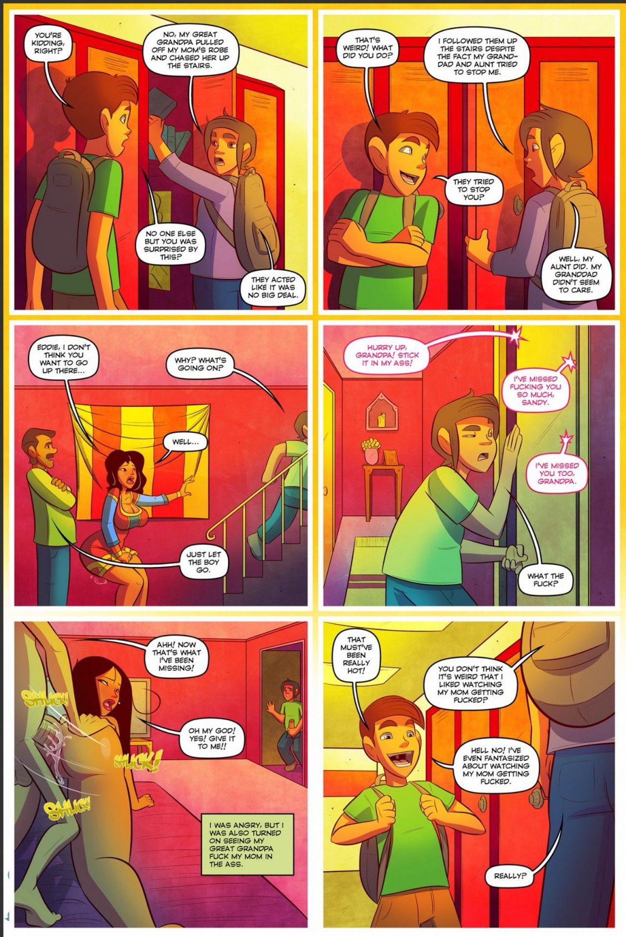 Keeping It Up With The Joneses Part 3 Porn Comic english 11