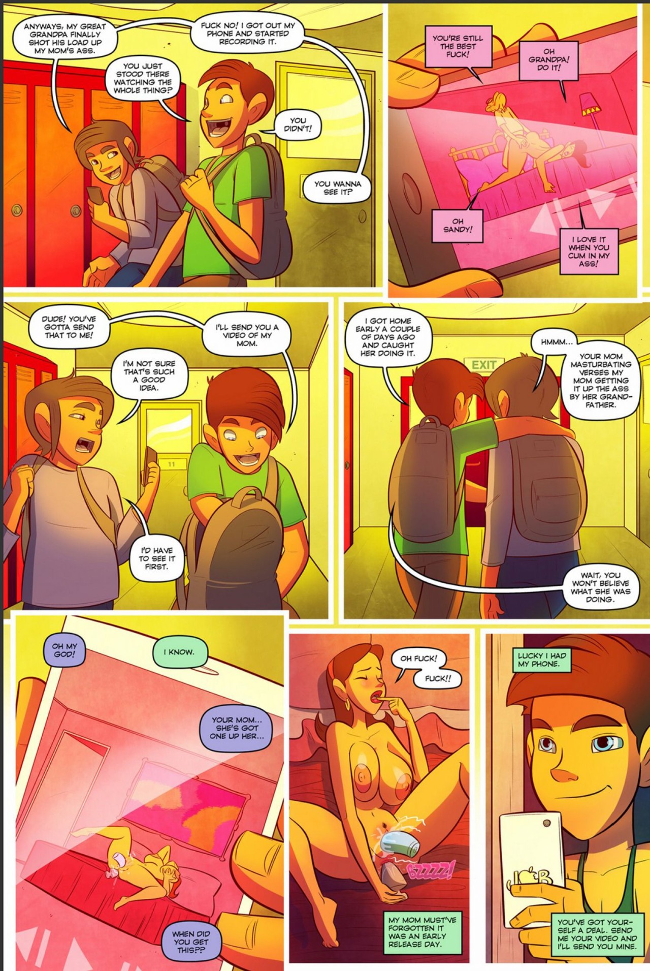 Keeping It Up With The Joneses Part 3 Porn Comic english 13