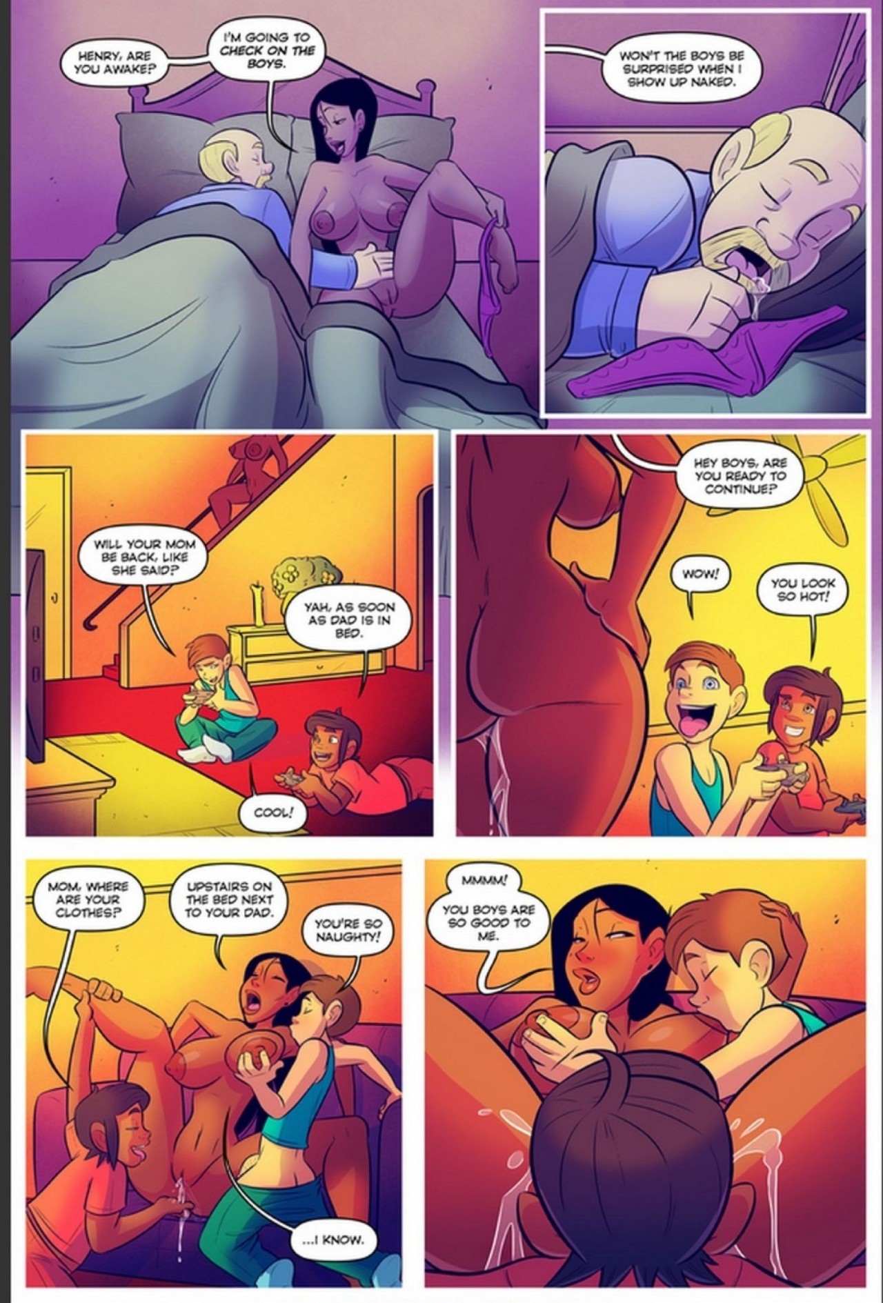 Keeping It Up With The Joneses Part 4 Porn Comic english 20