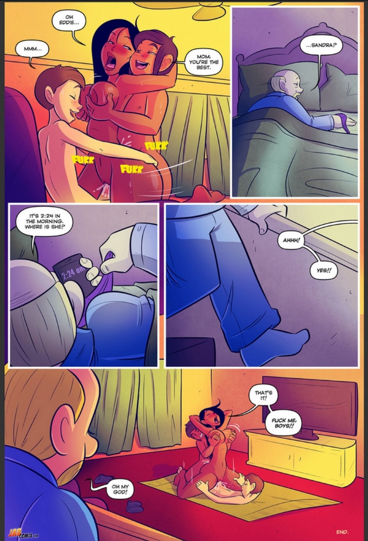 Keeping It Up With The Joneses Part 4 Porn Comic english 22