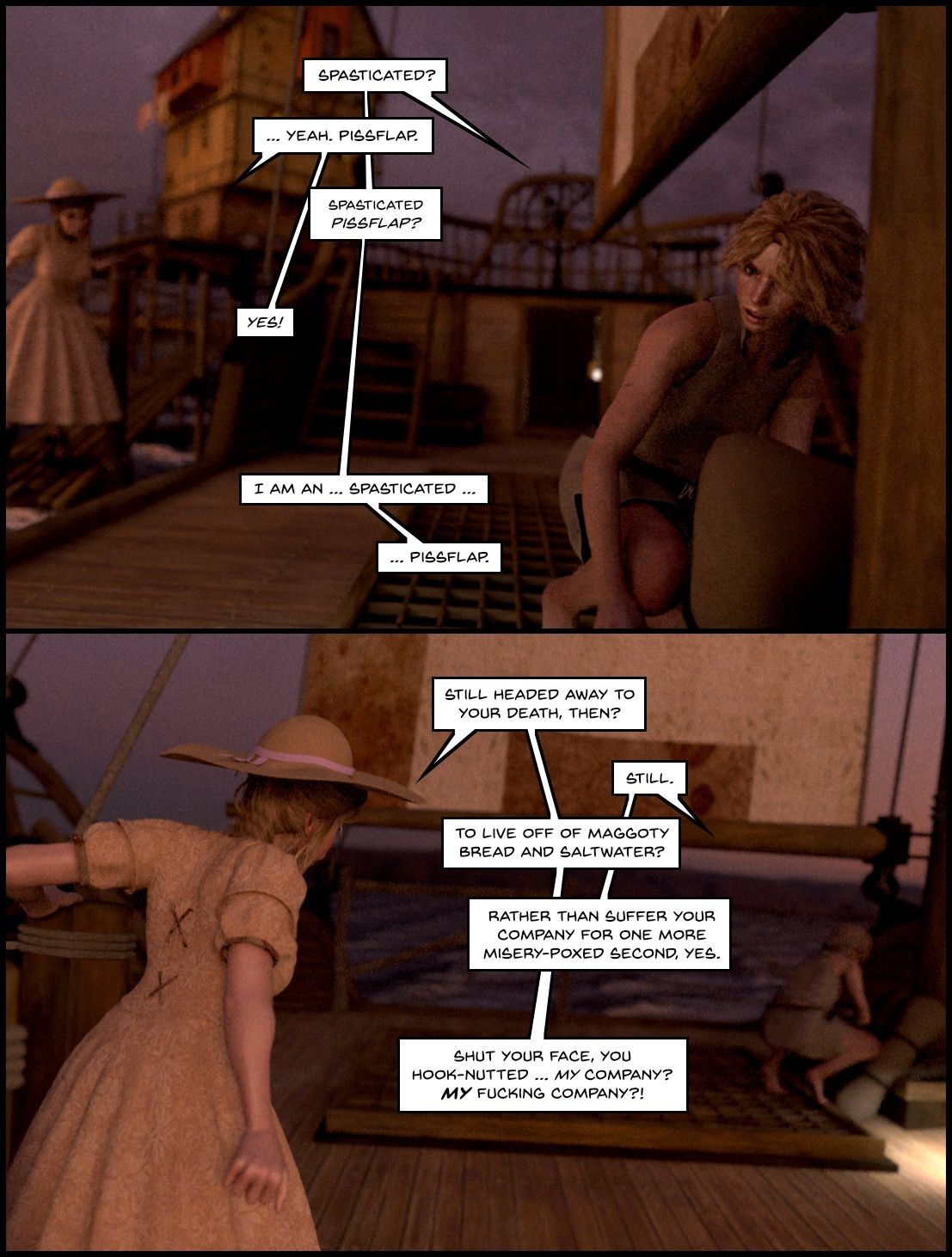Kinfold: To The Quiet Skies Porn Comic english 07