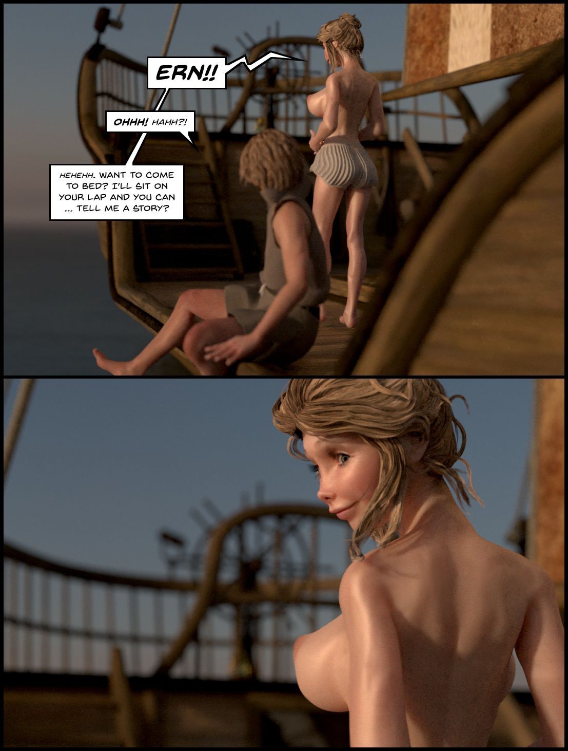 Kinfold: To The Quiet Skies Porn Comic english 105