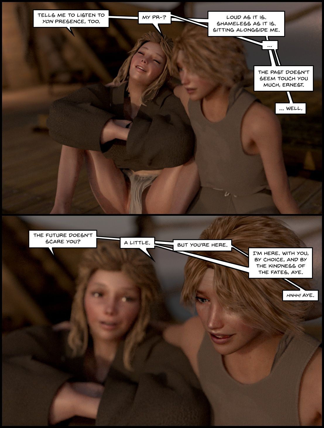 Kinfold: To The Quiet Skies Porn Comic english 99
