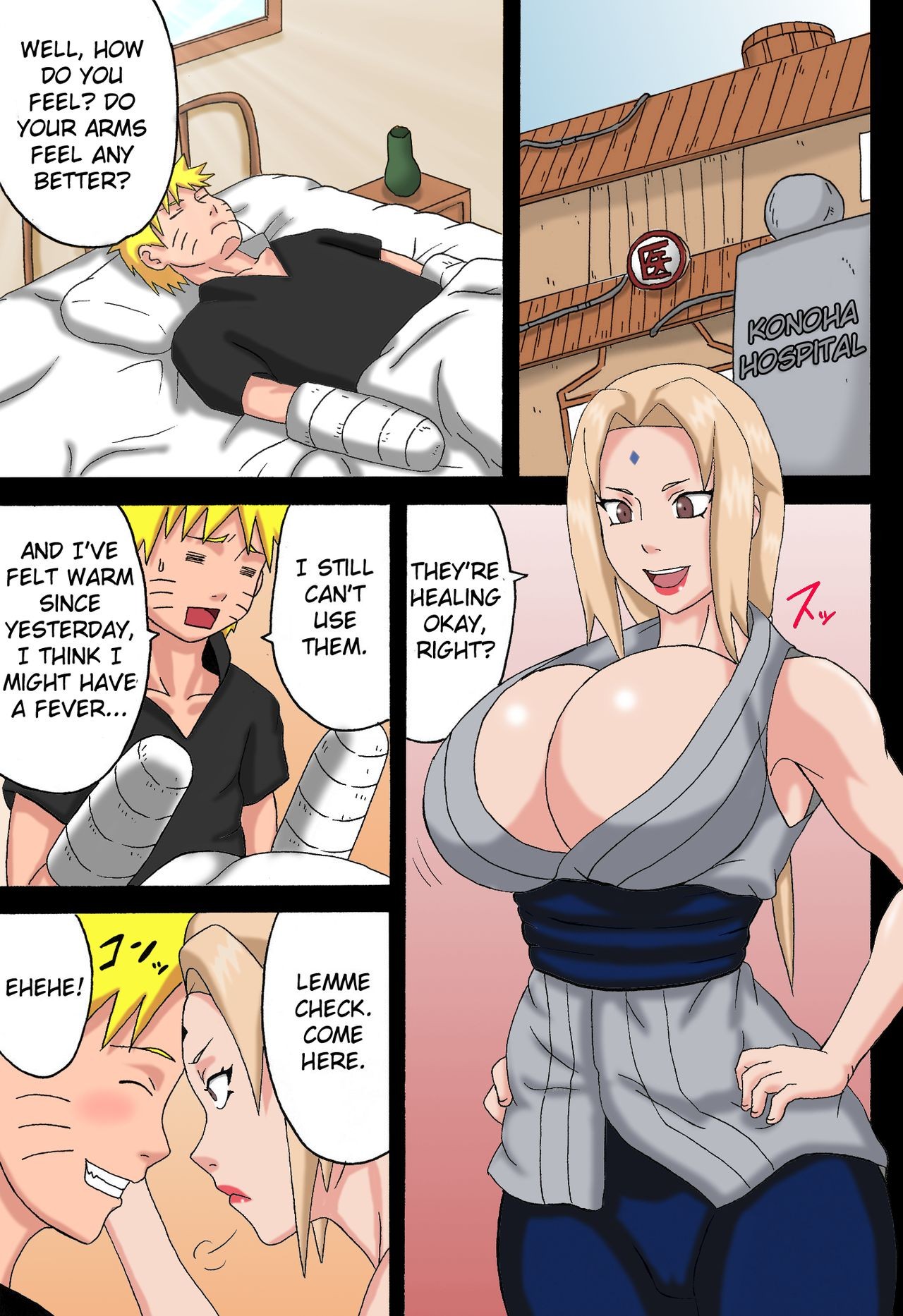 Konoha’s Sexual Healing Ward Porn Comic english 02