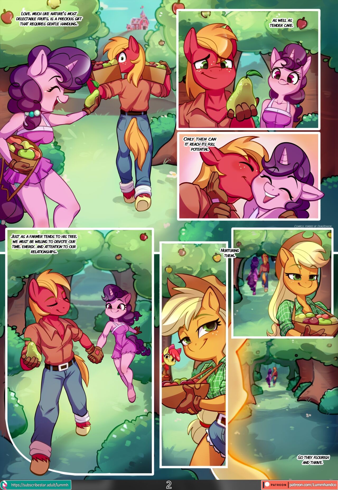 Lovely Pear Porn Comic english 02