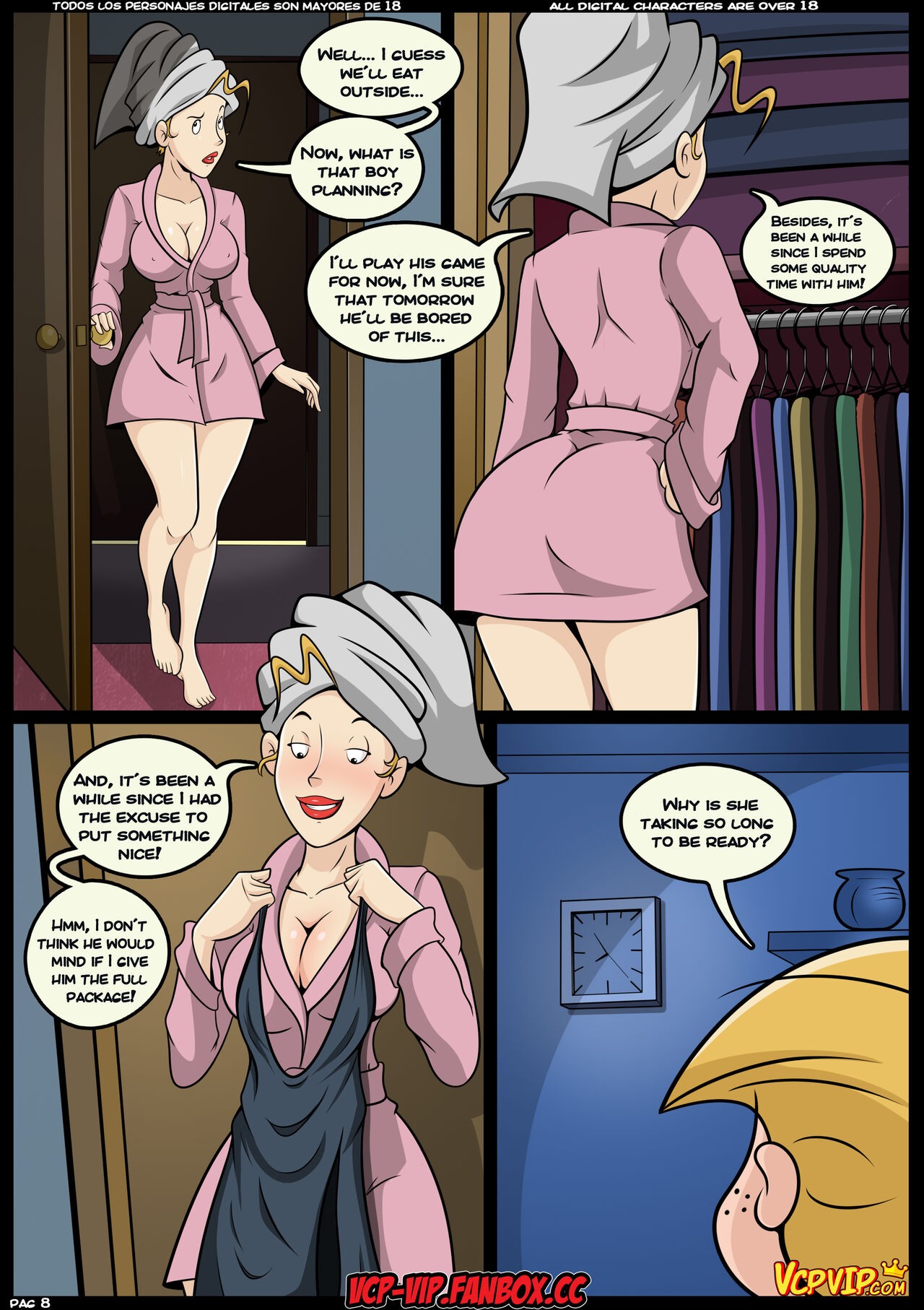 MILF Catcher’s Part 4: A Man’s Business! Porn Comic english 09