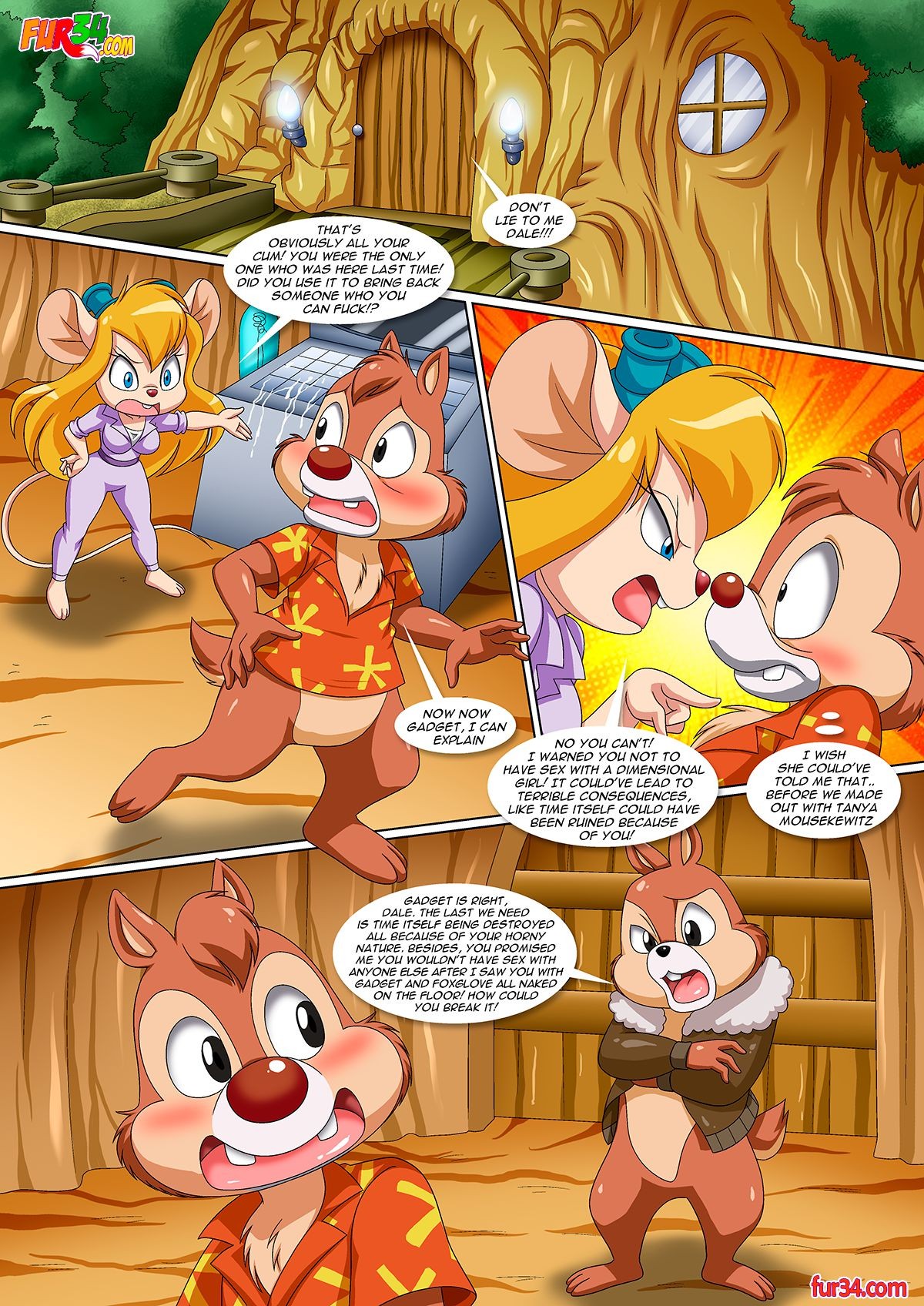 Mouse Slave Porn Comic english 02
