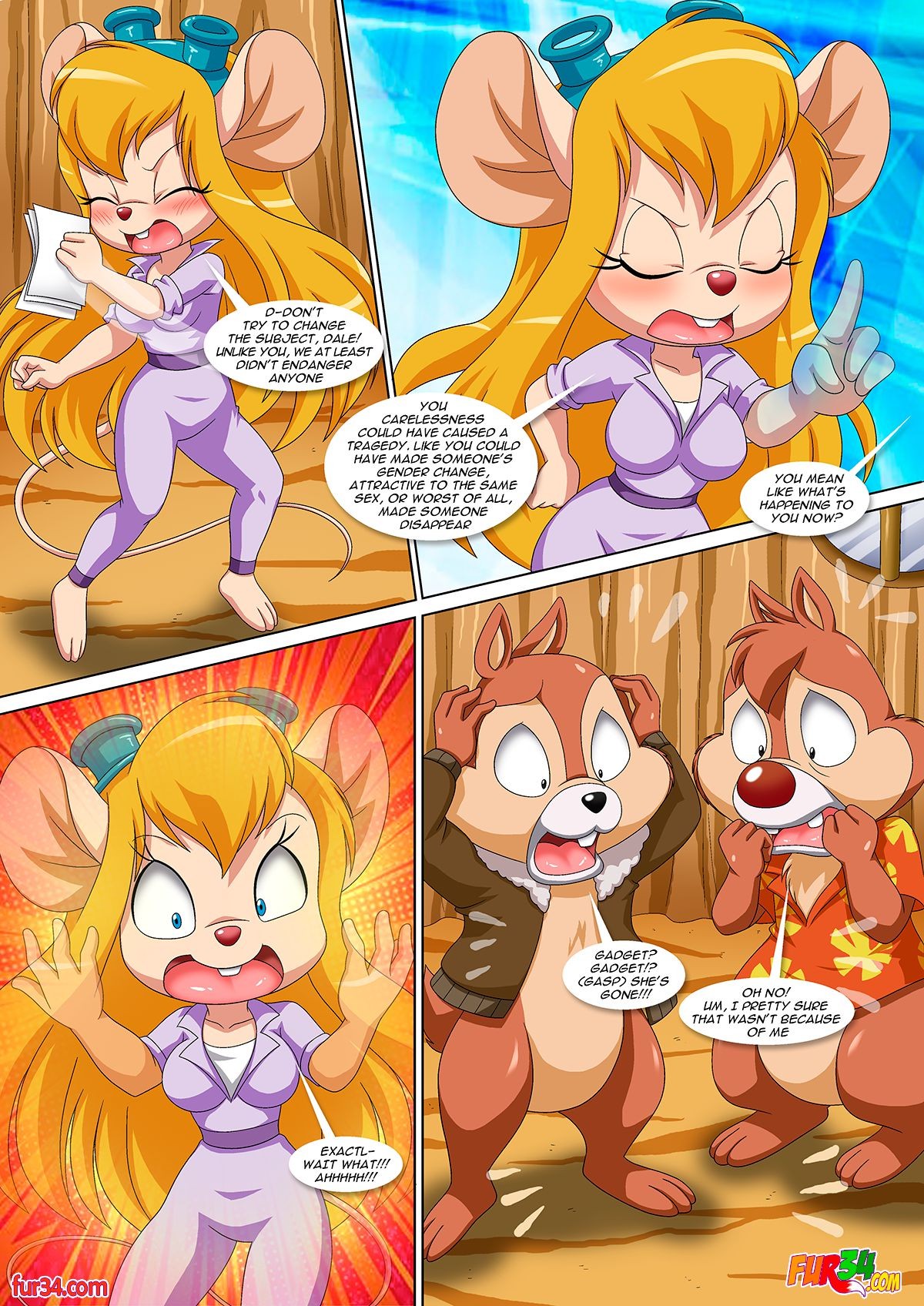 Mouse Slave Porn Comic english 04
