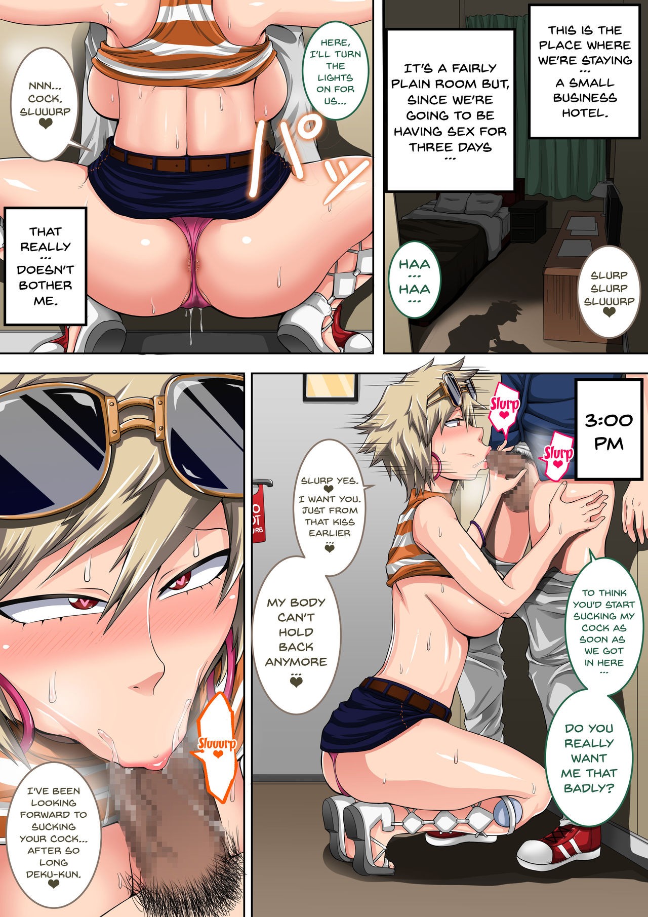 My Harem Academia: Spending Summer Break With Mama Bakugou  Porn Comic english 06