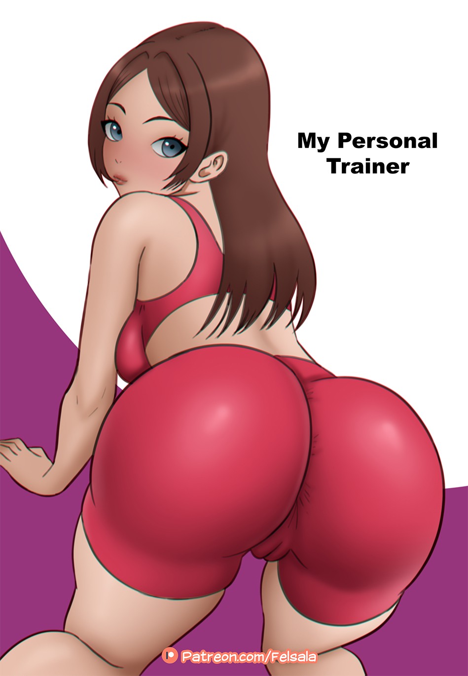 My Personal Trainer Porn Comic english 01