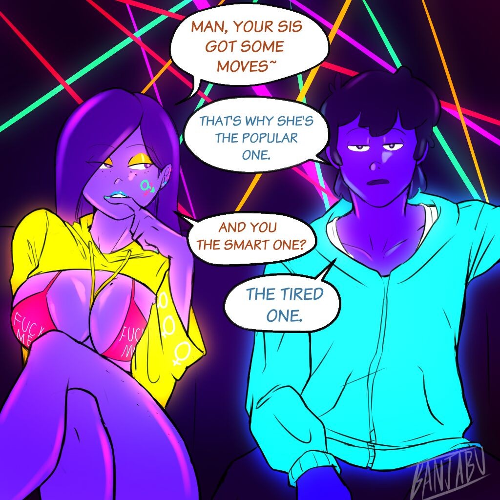 Neon Party Part 1 And 4 Porn Comic english 05