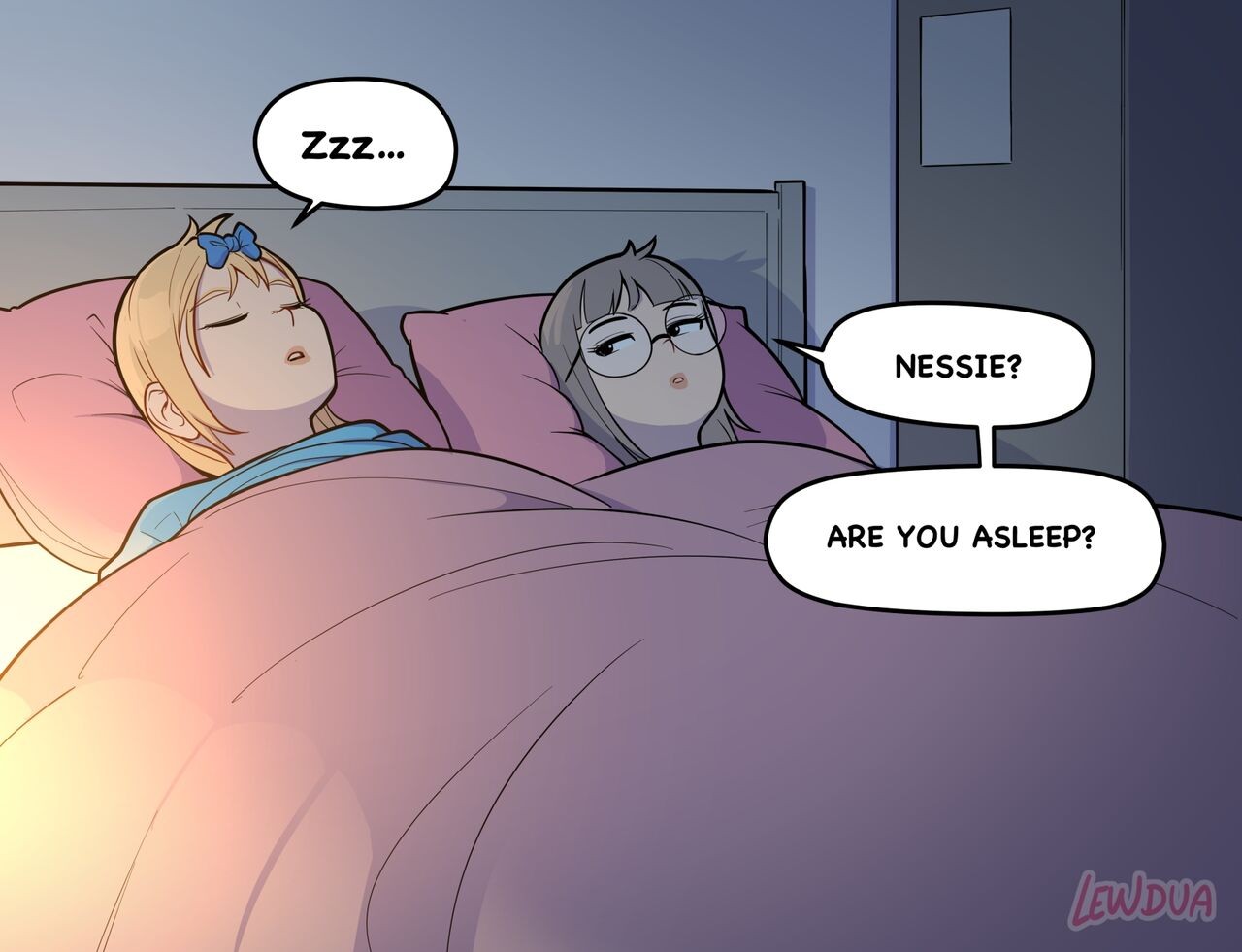 Nessie Does Not Wake Up Porn Comic english 01
