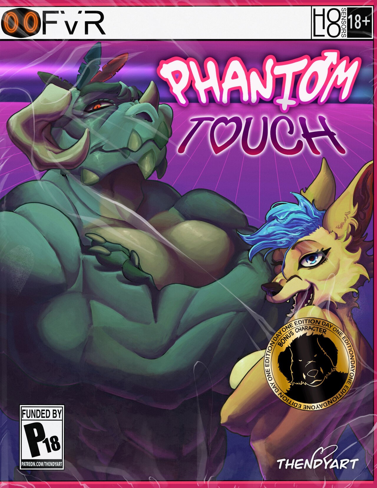 Phantom Touch Porn Comic english 01