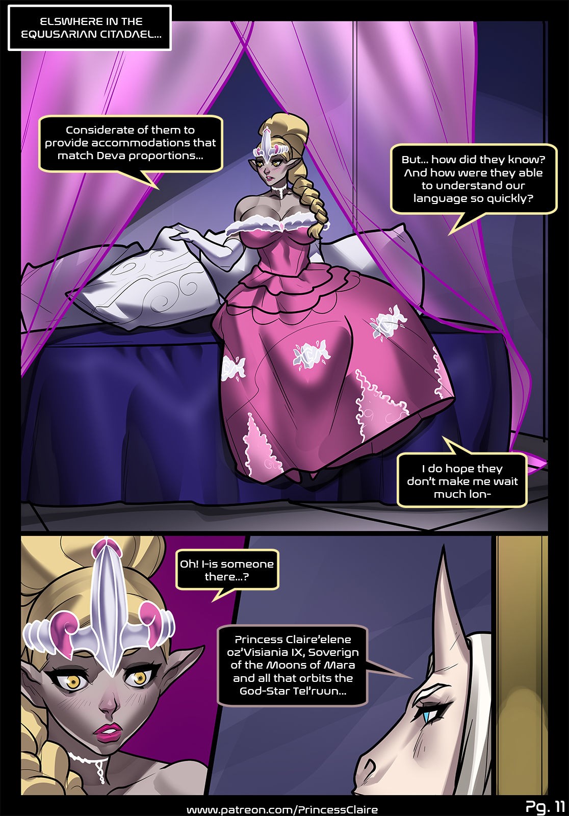 Princess Claire Part 5: A Royal Endowmentv The Equisarian Expansion  Porn Comic english 13