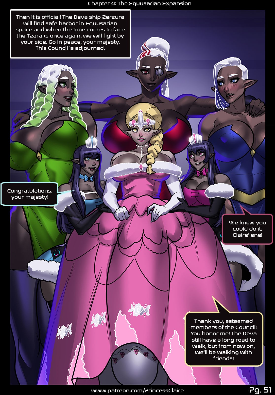 Princess Claire Part 5: A Royal Endowmentv The Equisarian Expansion  Porn Comic english 53